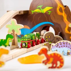 Dinosaur Railway Set