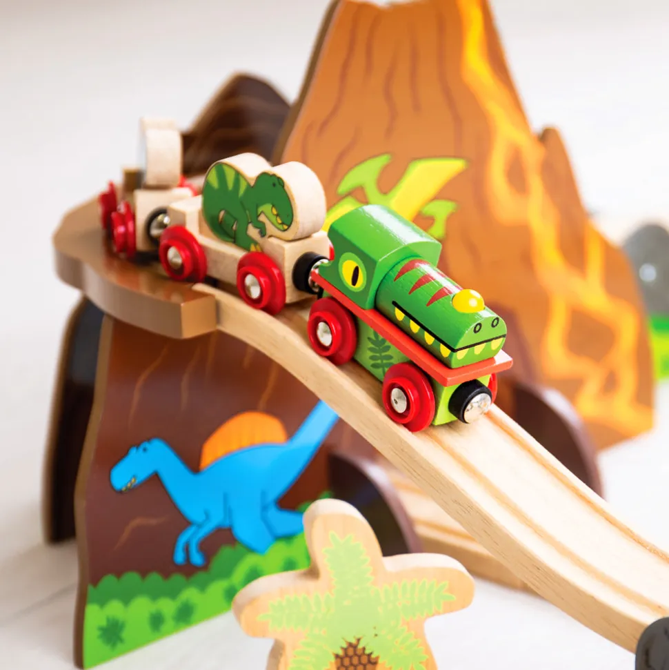 Dinosaur Railway Set