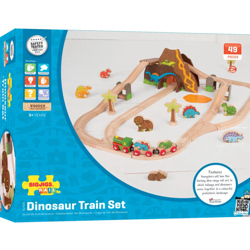 Dinosaur Railway Set