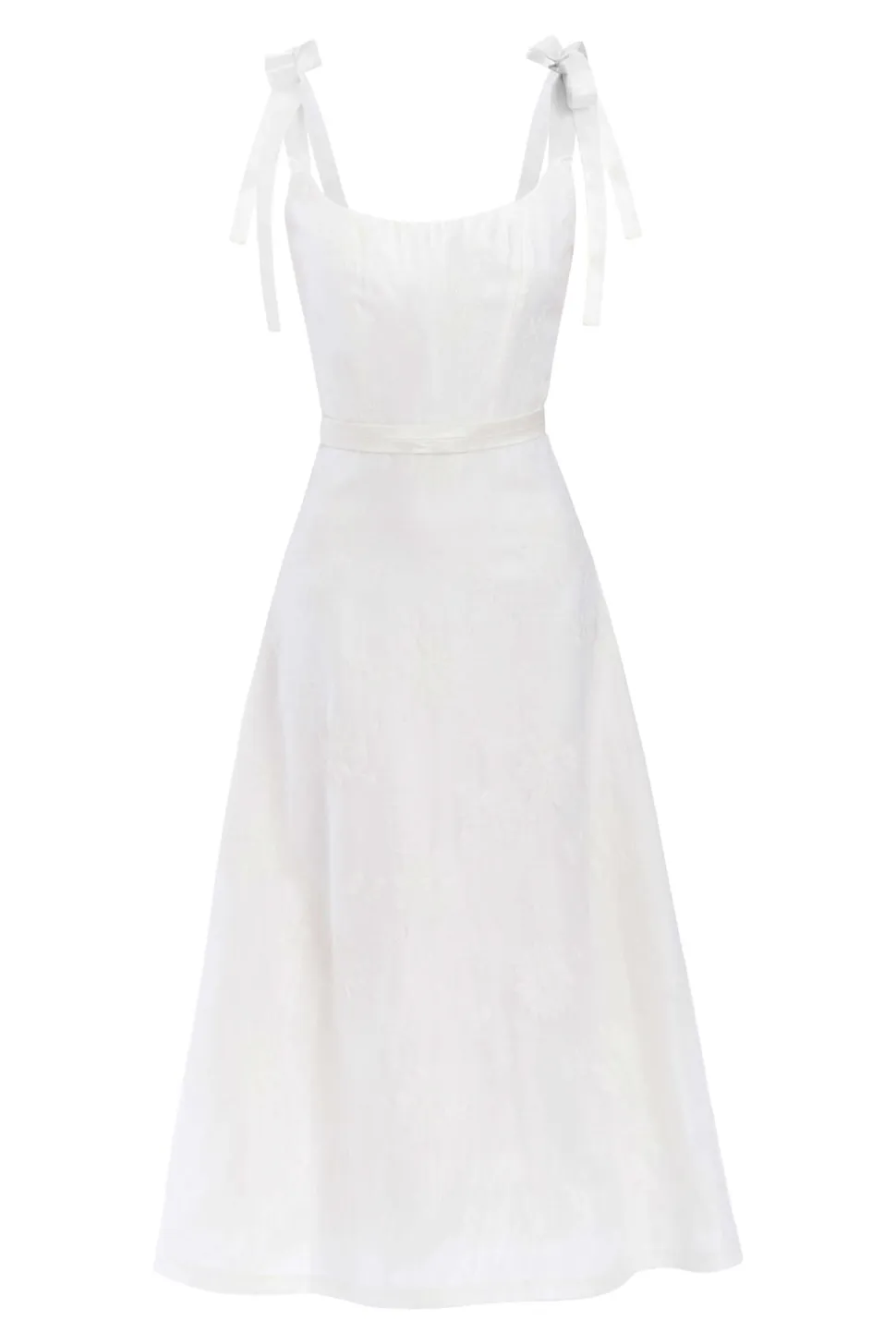 Dion Off-White Corset Dress