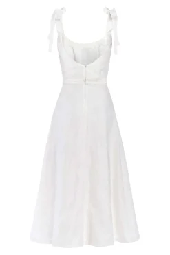 Dion Off-White Corset Dress