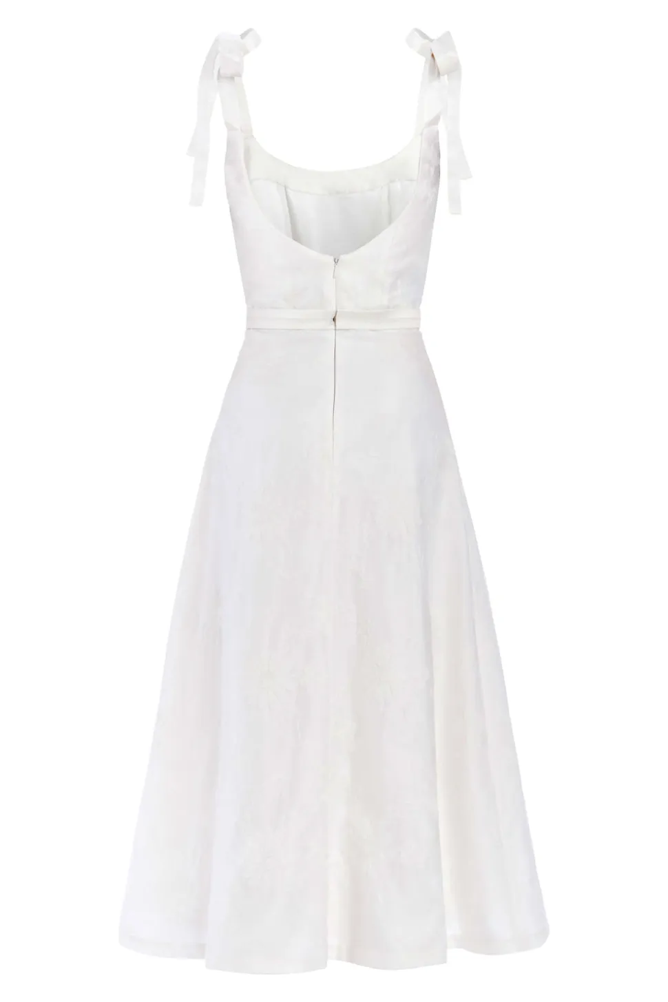 Dion Off-White Corset Dress