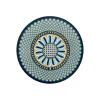 Disk Placemats in Napoli Midnight, Set Of 2