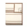 Dockside Stripe Sepia Blanket