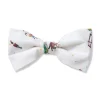 Dog Twill Bow Tie in Holiday Town
