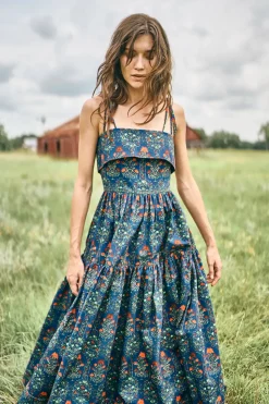 Dolly Dress in Midnight Garden
