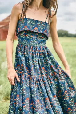 Dolly Dress in Midnight Garden