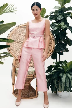 Dolores Pant in Tulip Pink