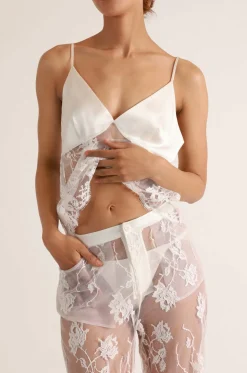 Dominique Pant in Ivory
