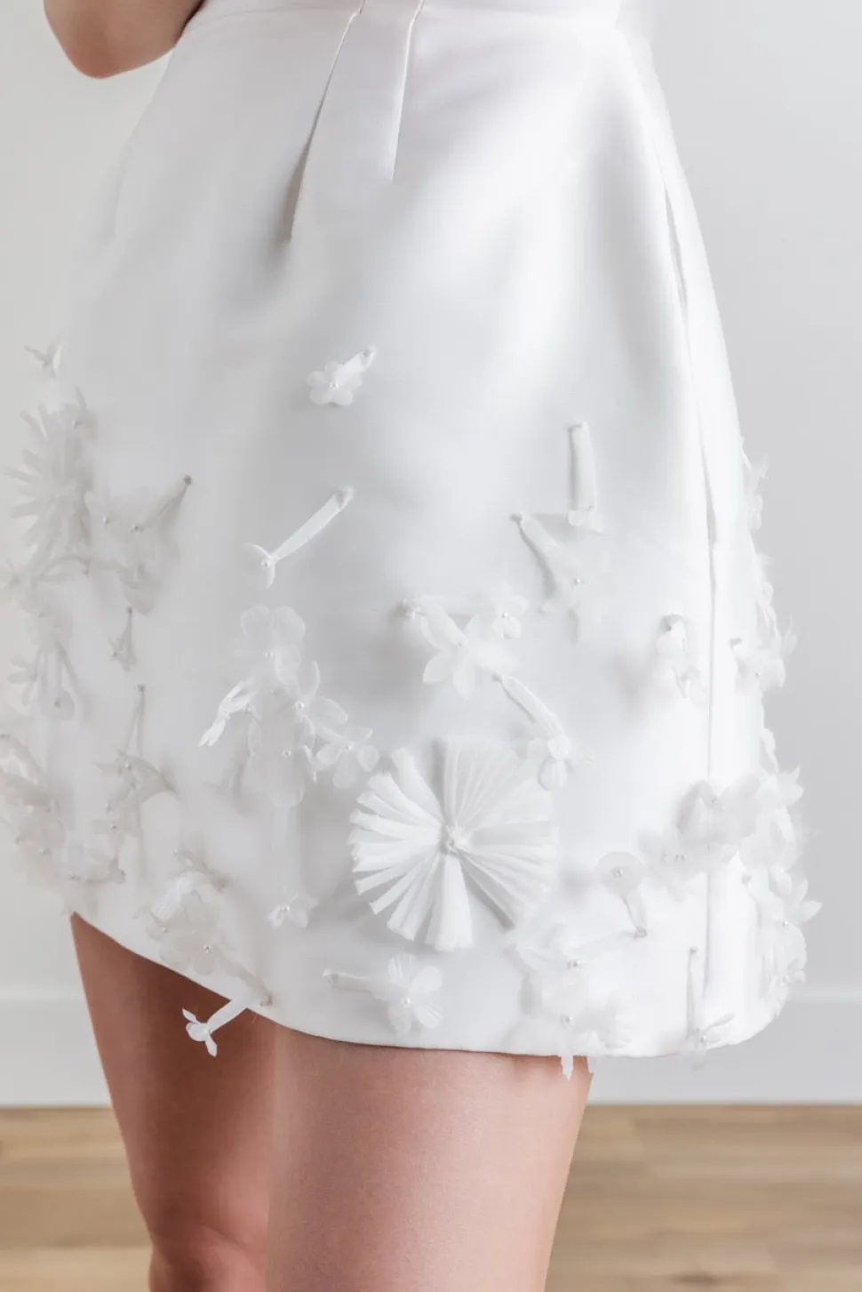 Donni Dress in White