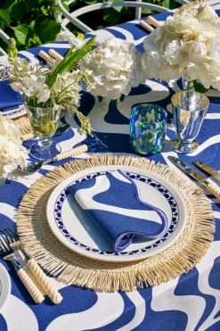Doris Napkins Navy, Set of 4