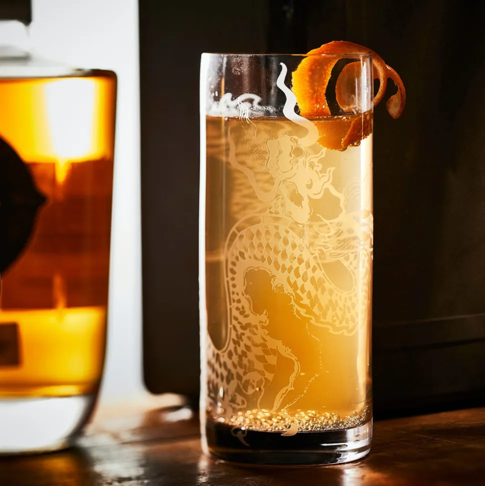 Dragon Tall Drink Glasses