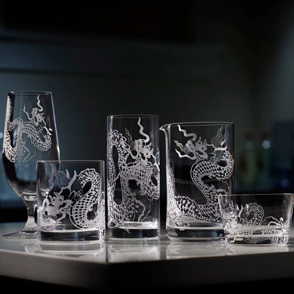 Dragon Tall Drink Glasses