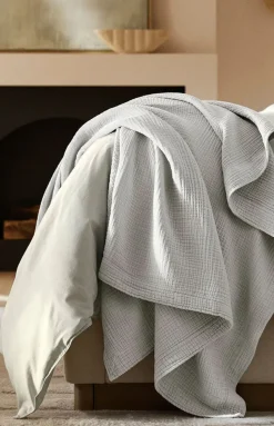 Dream Throw Blanket in Mist