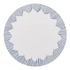 Dream Weaver Placemat in White & Blue, Set of 4