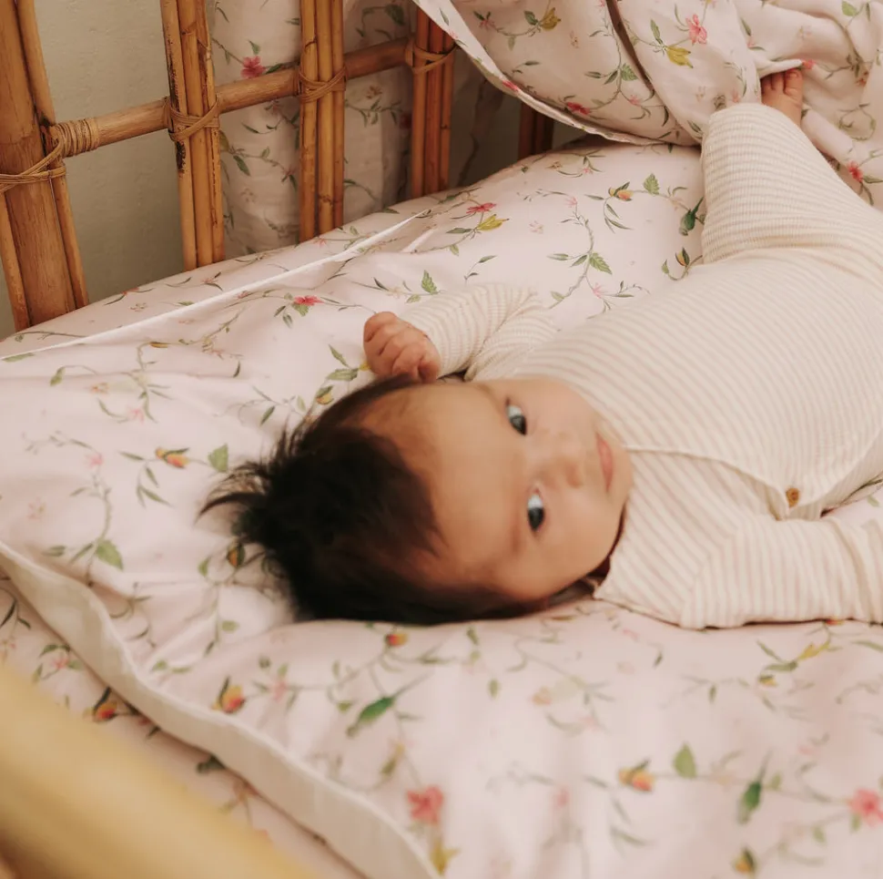 Dreaming of Paradise Baby Duvet in Ivory