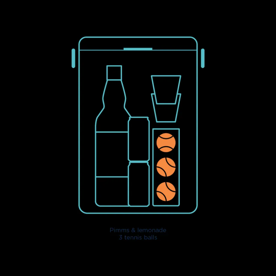 Drinks Box in Bazaruto Blue