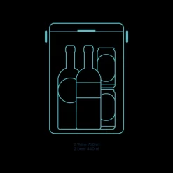 Drinks Box in Bazaruto Blue