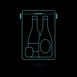 Drinks Box in Bazaruto Blue
