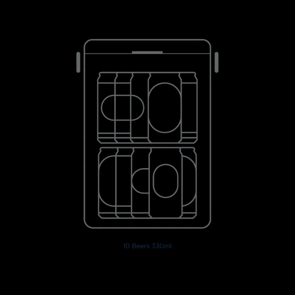 Drinks Box in Oyster Grey
