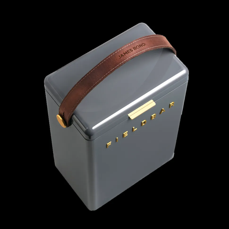 Drinks Box in Oyster Grey