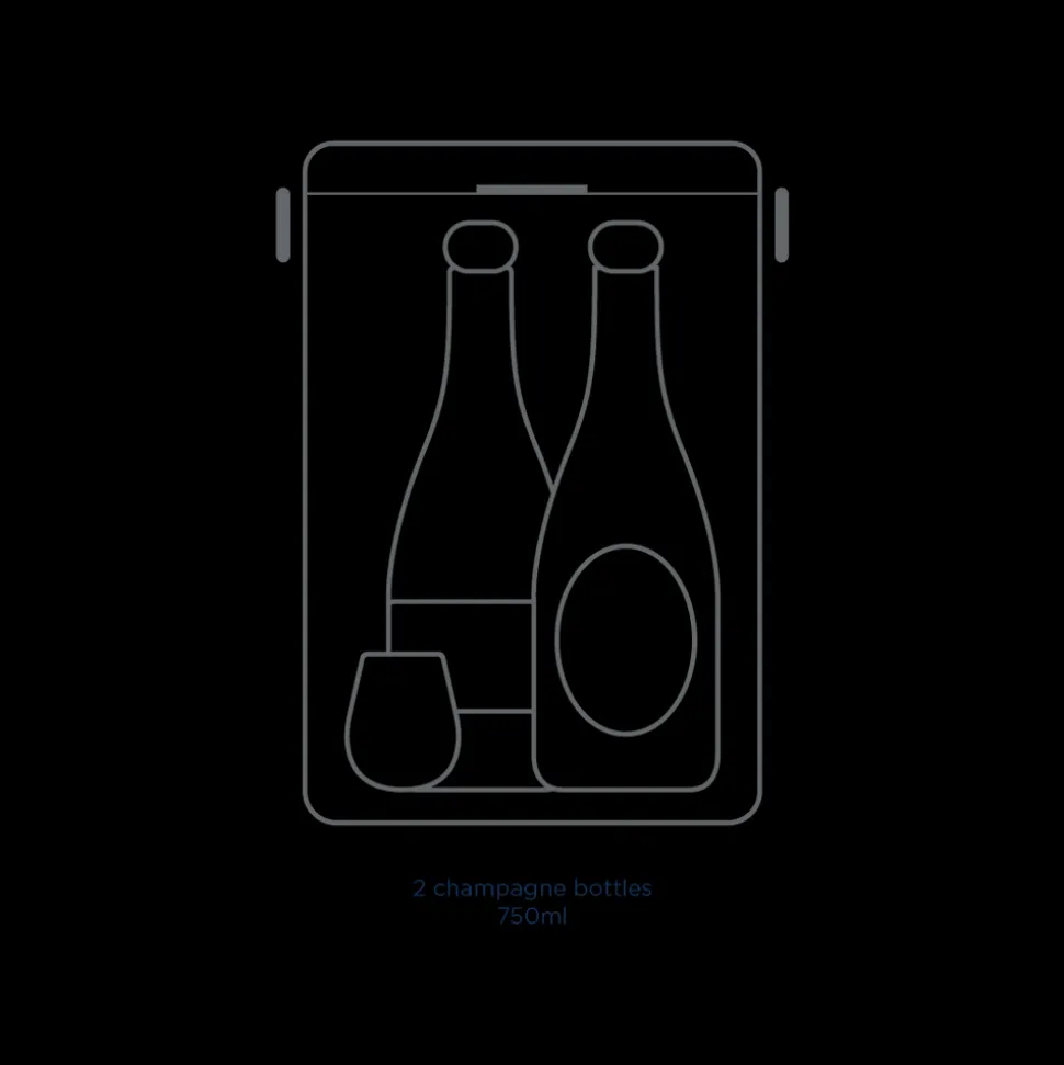 Drinks Box in Oyster Grey
