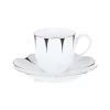 Drops Moka Coffee Cup with Plate
