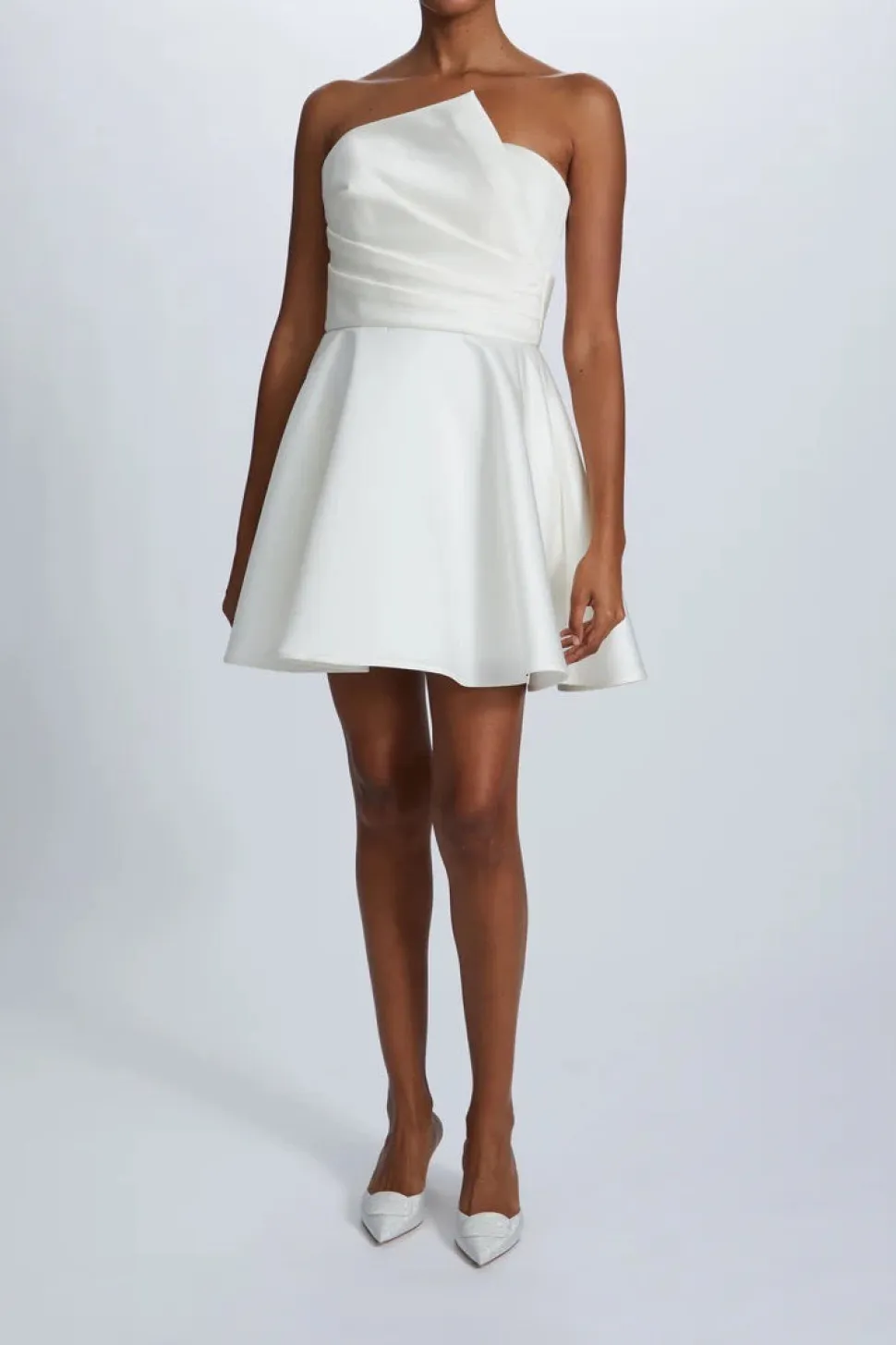 Duchess Satin Mini Dress