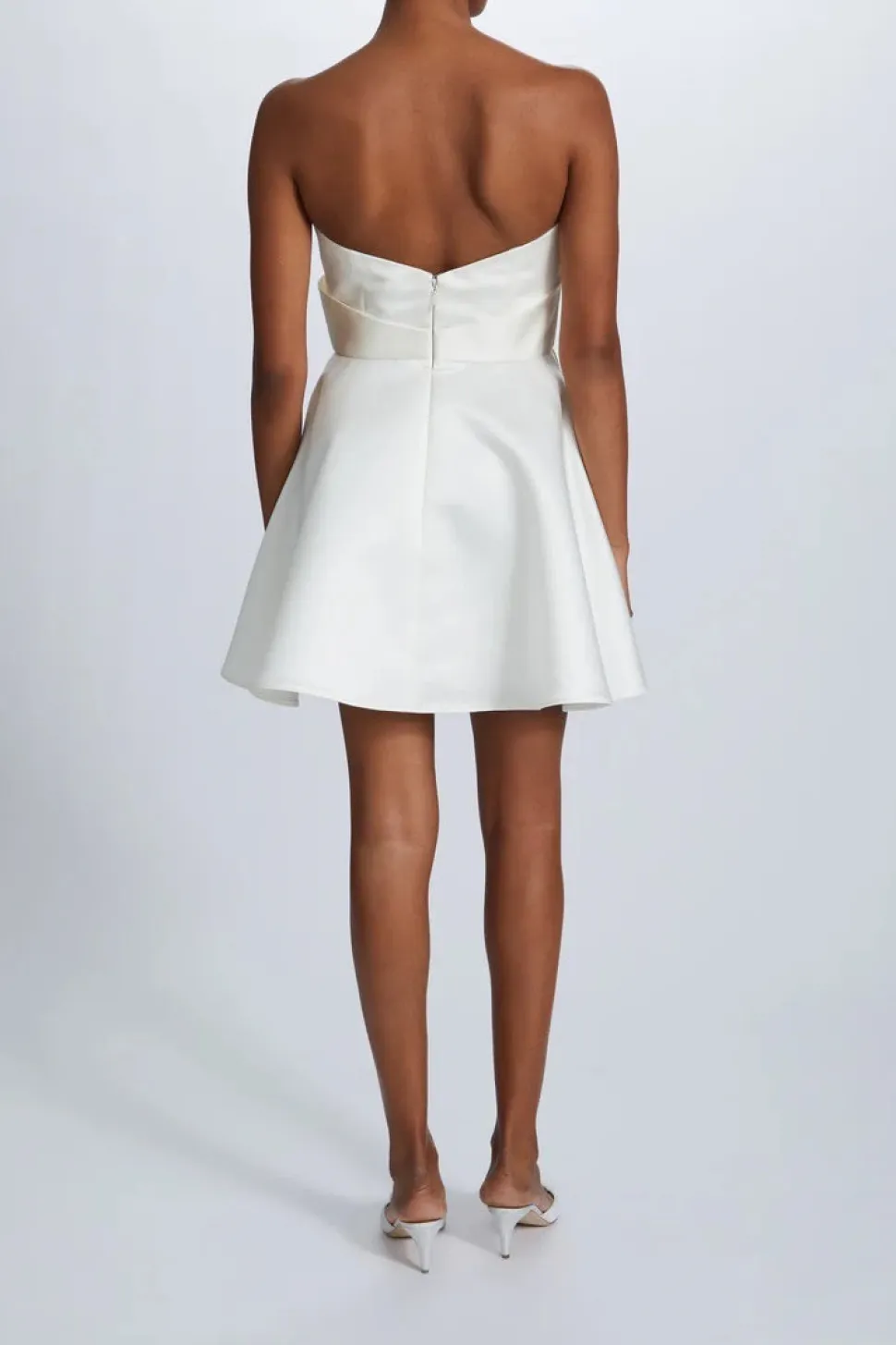 Duchess Satin Mini Dress