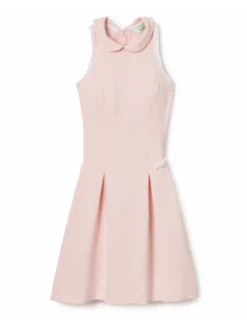 Dune Racerback Dress With Collar