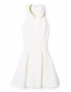 Dune Racerback Dress With Collar