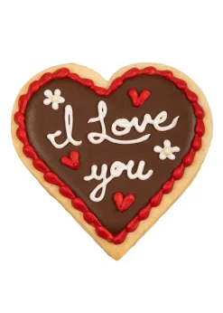 Dutch Heart Sugar Cookies, Set of 12