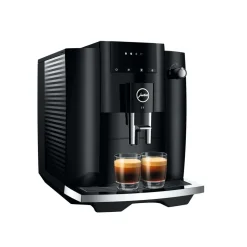 E4 Fully Automatic Coffee Machine in Piano Black