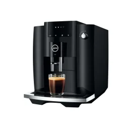 E4 Fully Automatic Coffee Machine in Piano Black