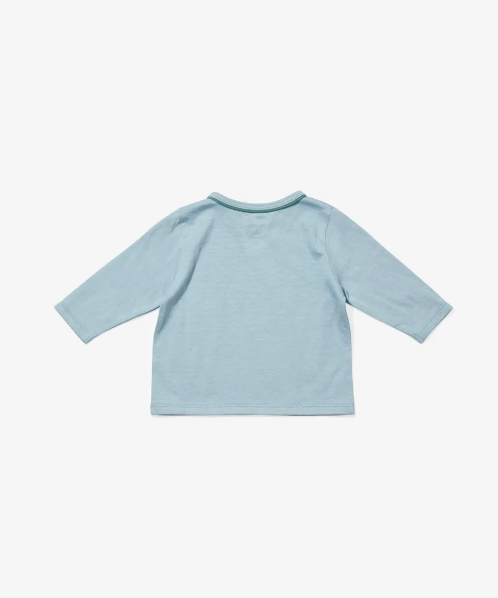 Edward Baby T-Shirt in Dustry Blue