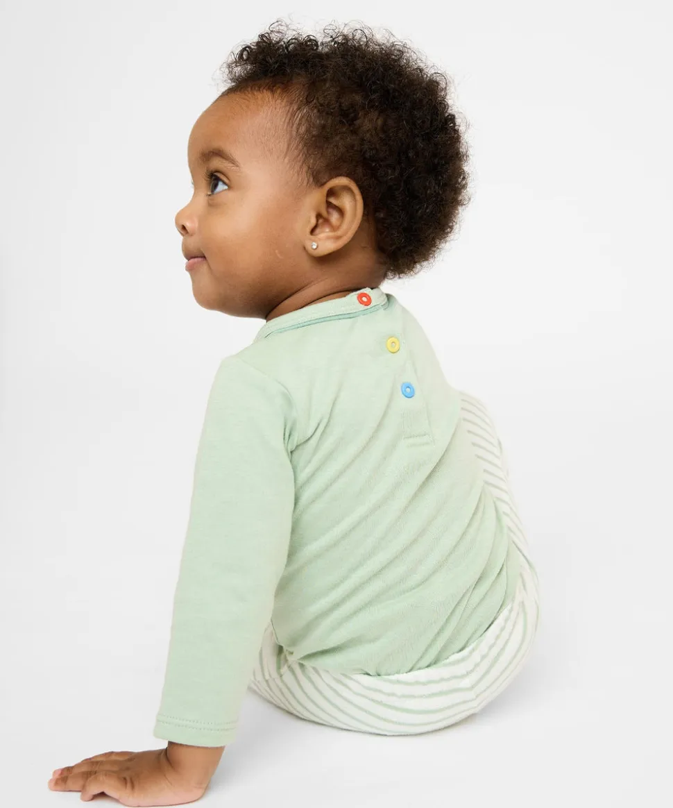 Edward One-Piece in Dusty Seafoam