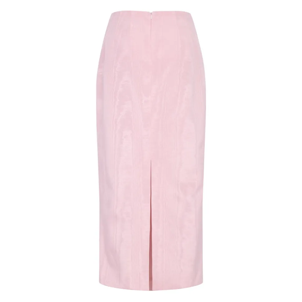 Effie Pencil Skirt in Opal Moire