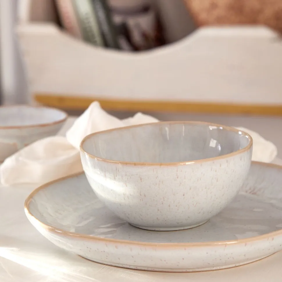 Eivissa Collection fruit Bowls in Sand Beige, Set of 6