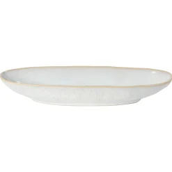 Eivissa Collection Oval Platter 13" in Sand Beige