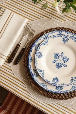Eleanor Dessert Plate in Blue