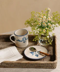 Eleanor Side Plate in Blue