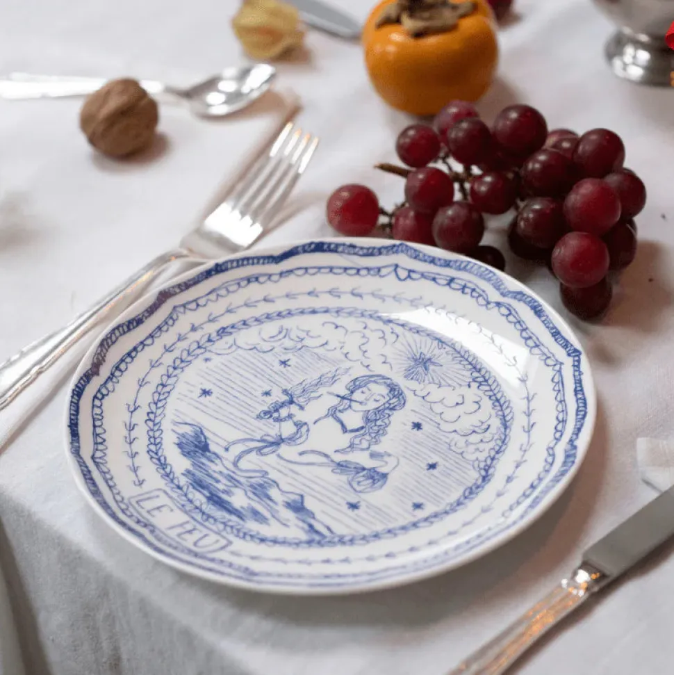 Element "Le Feu" Plate