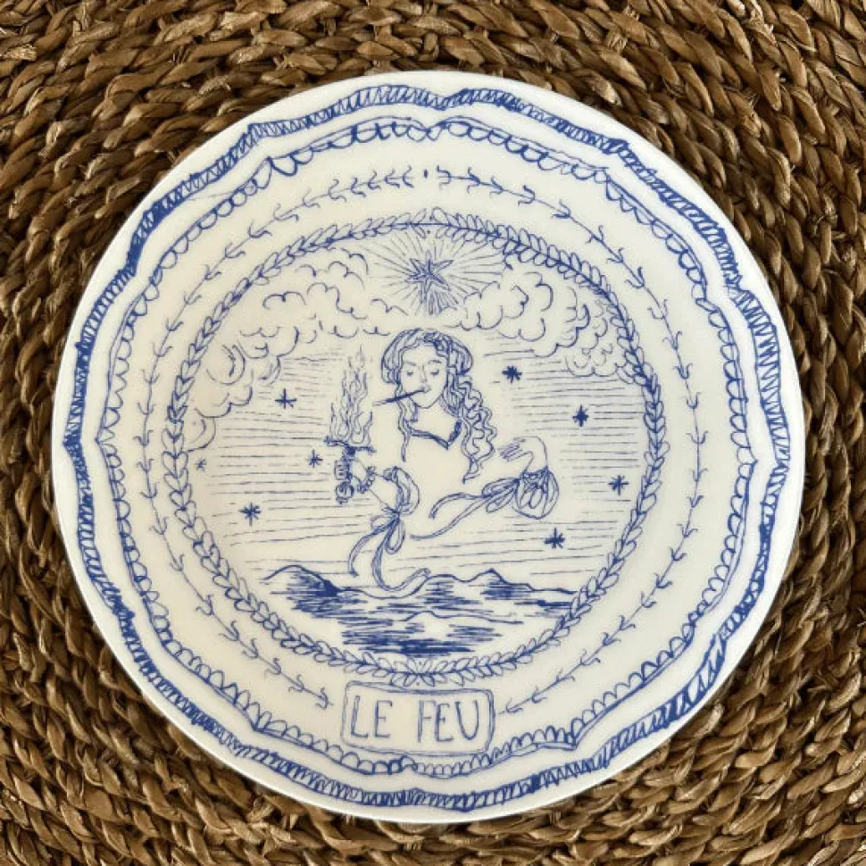 Element "Le Feu" Plate