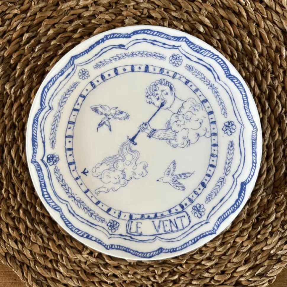 Element "Le Vent" Plate
