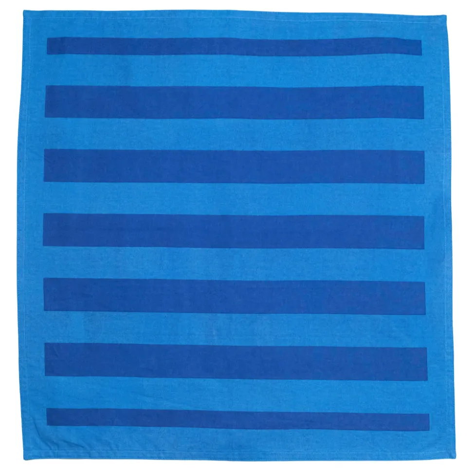 Elena Blue Stripe Napkins
