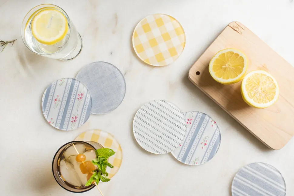 Eliot Classic Ticking Coaster Set