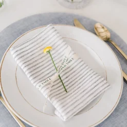 Eliot Classic Ticking Napkin Set