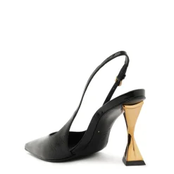 Elisha Patent Leather Pump in Black