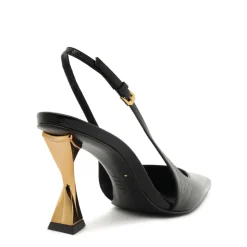 Elisha Patent Leather Pump in Black