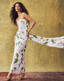 Elizabeth Dress in Lavender Rose Taffeta